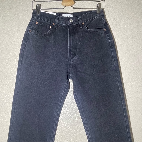 Agolde Leena Mid Rise Baby Flare Jeans - Picture 10 of 16